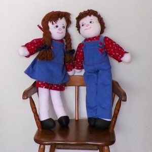 Handmade Boy and Girl Dolls